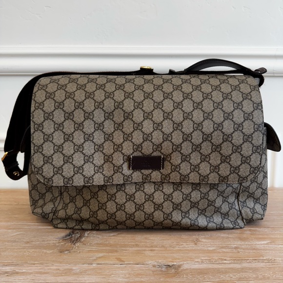 Gucci Handbags - Gucci GG Monogram Diaper/messenger Bag